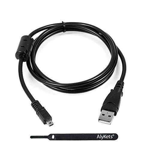 AlyKets 5-Feet Long Replacement UC-E16 USB Cable PC Transfer Cord for Nikon DSLR D3300 D3200 D3100 Camera