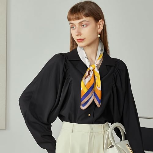 Retro and Versatile Spring and Summer Printed Women's Scarf Simple and Fresh Printed Scarf3