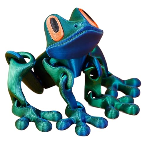 Imanes de con Forma de Rana Impresa en 3D, lámina magnética para