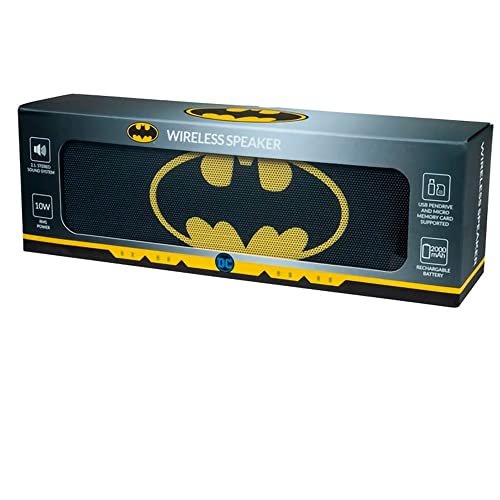 ERT - Haut-Parleur Bluetooth Portable Batman DC® Noir