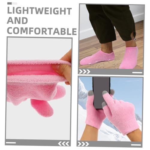 Calcetines hidratantes de gel spa contra la descamación de pies secos en mujer 7