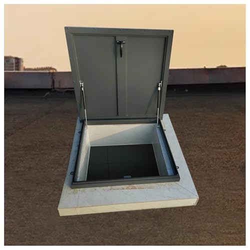 Trampilla de acceso de acero resistente para pozo de registro rectangular 61 cm 2