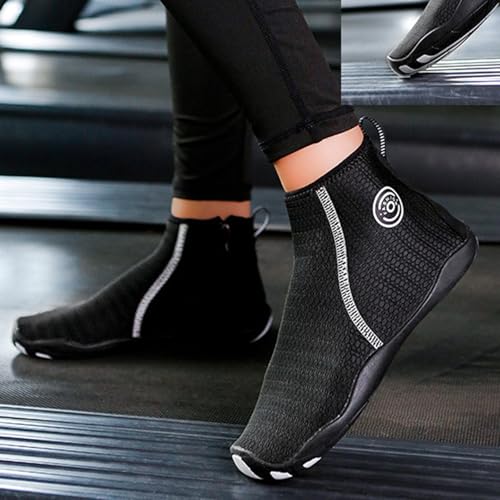 Quick-Dry Water Sports Barefoot Shoes High Top Breathable Lightweight Walking Shoes Aqua Socks for Swim Beach Pool Surfing Yoga for Women Men3