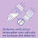 Imagen de MAM Biberón Easy Start anticólicos con tetina de silicona SkinSoftTM 2+ meses