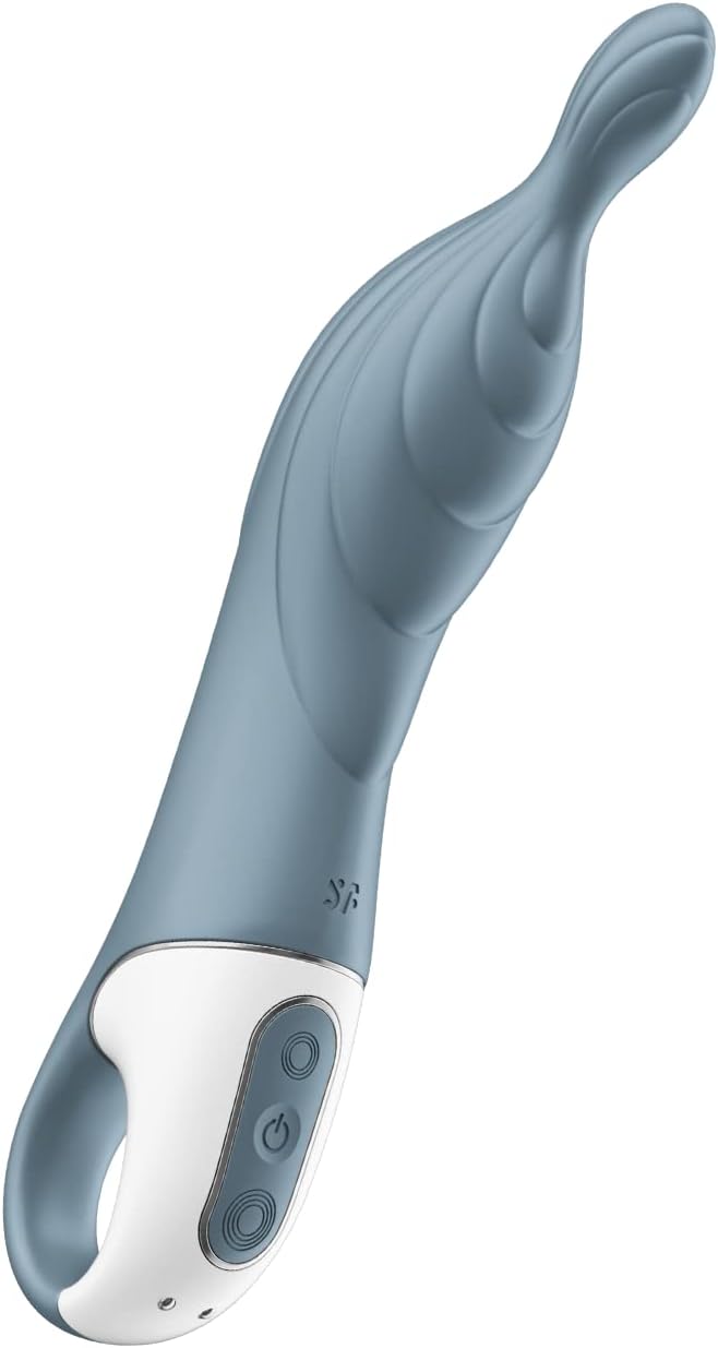 Satisfyer A-Mazing 2 Vibrator Sex Toy | Adult Toys for Women | Best A-Spot Stimulation Vibrator | Vibrating Sexual Pleasure Device | Stimulation Vibrators | Woman Sextoy (Grey)