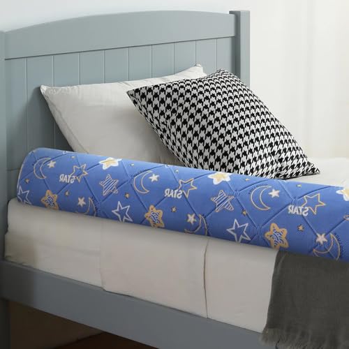 Ceekliybear 1-Pack Foam Bed Bumpers for Toddlers, Non-Slip Kids Foam Safety Rail Guard with Hypoallergenic Washable Cover, Bed Side Rail for Twin, Queen, King - Thumbnail 7