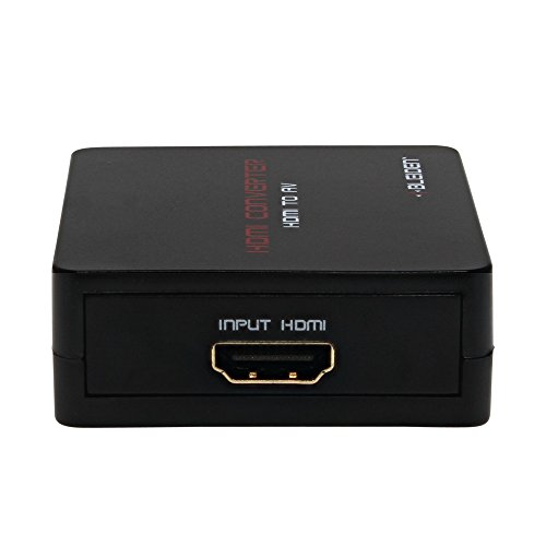 Hdmi To Composite Av Converter For Amazon Fire Streaming Stick: Use Amazon Fire Streaming Stick With Older Tvs That Have Composite (Red/White/Yellow) Inputs. [Note: Amazon Stick Sold Separately] #TOP4