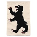 Game of Thrones Mormont Sigil Garden Yard Flag