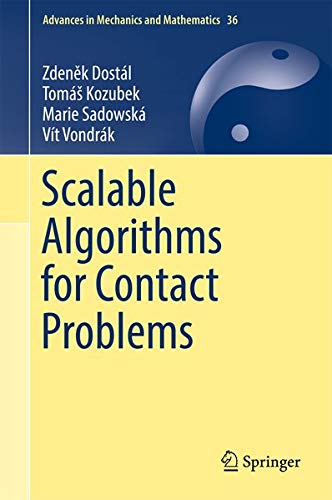 Buy Scalable Algorithms for Contact Problems — BookShops.in