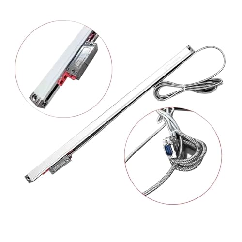 Regla de vidrio con codificador lineal 1μm para torneado 820mm miniatura 2