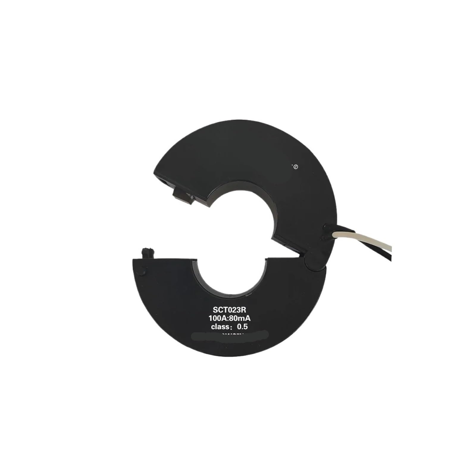 Transformador de corriente núcleo dividido SCT023R 200A medidor de amperaje sensor split core 6