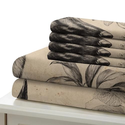 Housse de couette chien imprimé 3D parure lit microfibre hypoallergique - 7