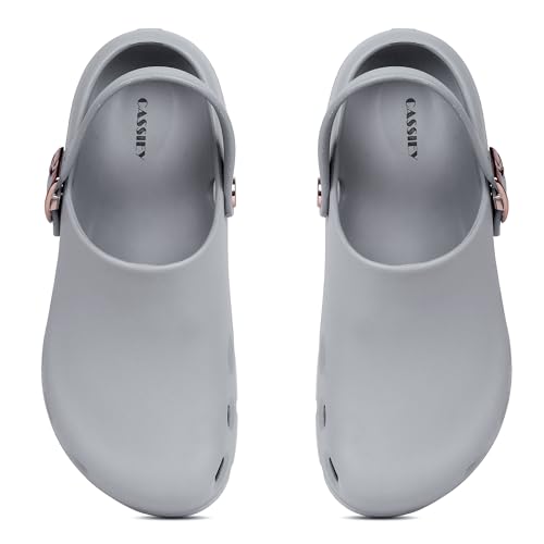 Image of CASSIEY Slip on Sandals Women Comfortable EVA Closed Toe Clogs