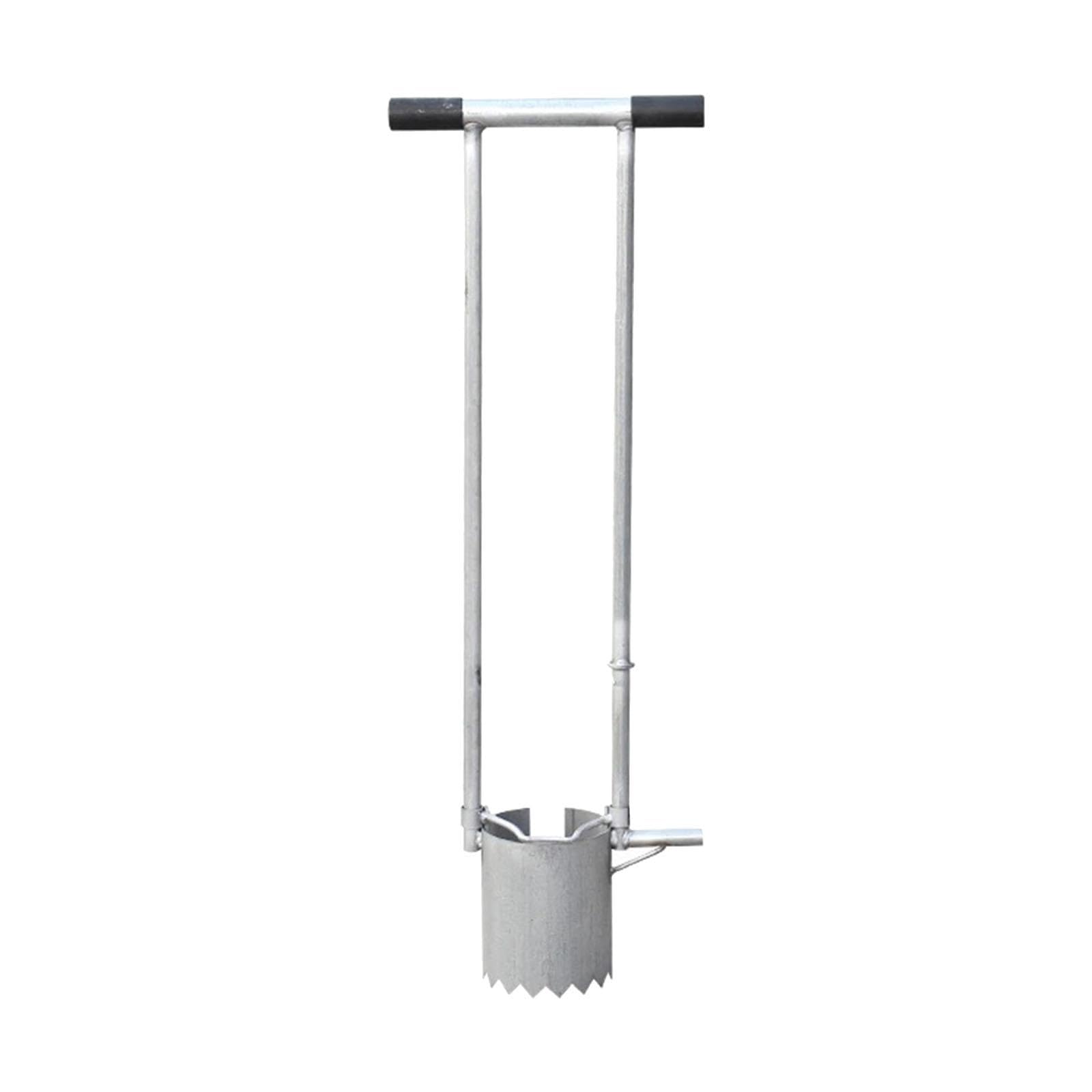 Soil Sample Probe Garden Practical Ergonomic Handle Multipurpose Hole Digger 12cm Diameter Iron|Home & Garden| Yard, Garden & Outdoor Living| Gardening Supplies| Plant Care, Soil & Access-image-33