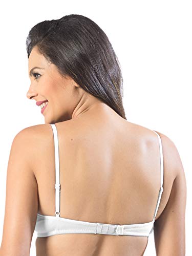 Image of SONARI Womens Non Padded Cotton Bra | Wire Free, Medium Coverage, Seamless Cups, Comfortable Polyester Cotton Blend Fabric | Adjustable Straps, Ideal for Everyday Wear - Smile