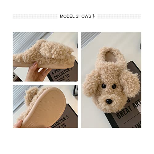 Cute Plush Kawaii Women's Fluffy Home Slippers3