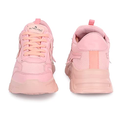 Image of ROWLANS Women's Mesh Lace-up Lightweight Sports /Gym /Running Shoes