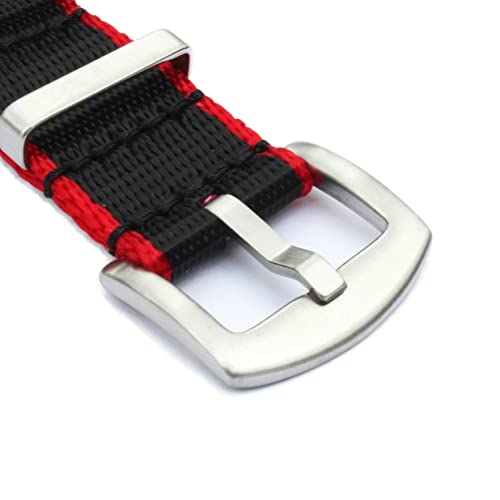 Image of WAMD Seat Belt NATO Watch Straps /Bands - 18mm,20mm,22mm and 24mm Nylon Watch Straps for Watches - Multicolour Options
