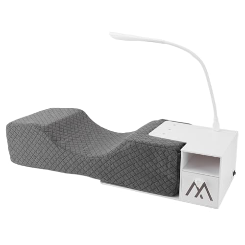 Oreiller mousse à mémoire de forme ergonomique Pilipane maintenant la tête droite pendant la pose