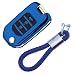 Coque en Silicone pour Clé Honda – Cover Housse TPU Souple en Chrome pour Télécommande Honda CR-V Jazz Civic HR-V Porte-clé Protection (Bleu)