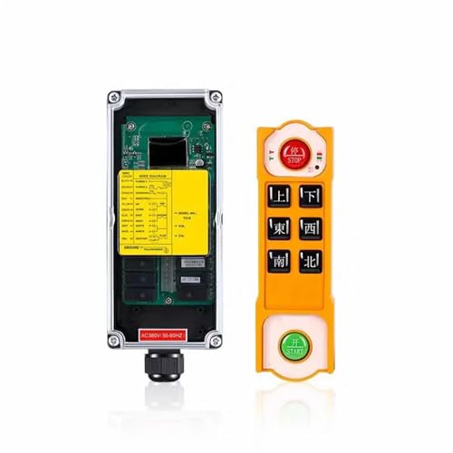 Interrupteurs de commande de grue industrielle YU-6 pour pont roulant et palan 12V-72V