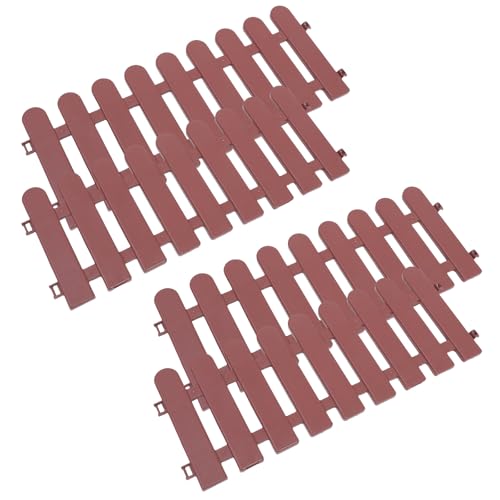 BESPORTBLE 4stücke Schildkrötenzaun aus Kunststoff Wetterfeste...