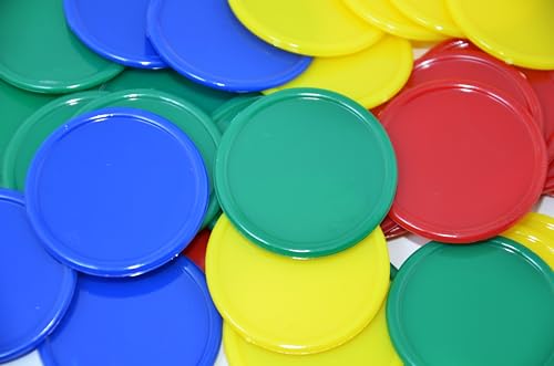 SmartDealsPro Set von 160 blickdicht 3/5,1 cm Kunststoff Counting Marken Poker Chips