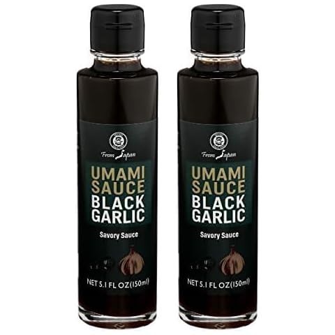 Muso From Japan Black Garlic Umami Sauce, 5.1 Oz (Pack of 2) Cover