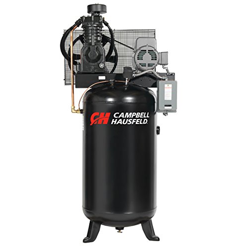 80 Gallon Vertical Two-Stage Air Compressor, 17.2CFM, 3PH () - Campbell Hausfeld CE7051