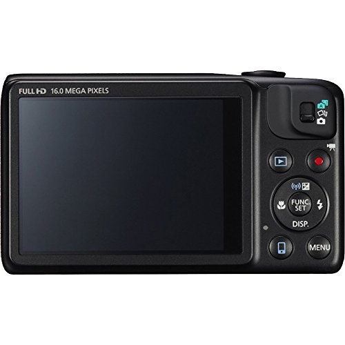 Image of Canon PowerShot SX280 HS 12.1 MP CMOS Digital Camera with 20x Image Stabilized Zoom 25mm Wide-Angle Lens and 1080p Full-HD Video (Black) Super Bundle- Includes camera, 16 GB SDHC Memory Card, BP-6L Battery Pack, Carrying Case, SD USB Card Reader