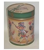 Collectible Lambertz German Cookie Christmas Tin with Music Box ~ Marching Band Design with Instruments & Mice - Plays: Silent Night