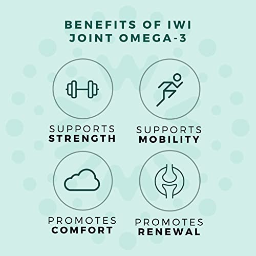Iwi Joint Supports Healthy Bones & Strong Joints For Stiffness Relief, Better Flexibility & Mobility, Vegan Supplements, 30 Day Supply #TOP3