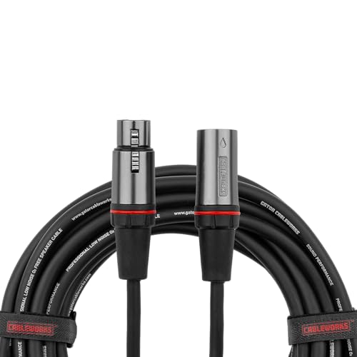 Cableworks by Gator Cases �P�[�u�����[�N�X �}�C�N�P�[�u�� Headliner Series (20ft XLR/XLR) GCWH-XLR-20 �y�������K�i�z