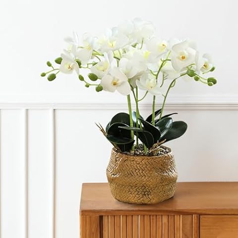 KUKKUME Faux Orchid Arrangement Cover