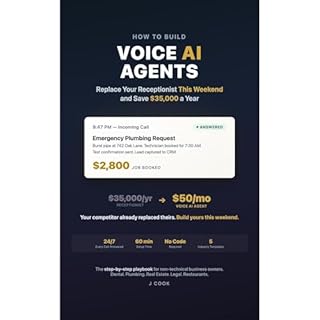 How to Build Voice AI Agents Audiobook By J Cook cover art