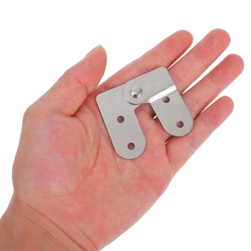 Gadpiparty 2 Sätze Klapptisch Zum Herunterziehen Der Dachbodenleiter 180 Grad Scharnier Klappleiter Leitern Klappbare Trittleiter Teile Dachbodenleiter Teile