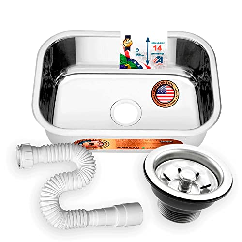 Cuba Pia Número 0 Cozinha Inox American Steel 40x34x14