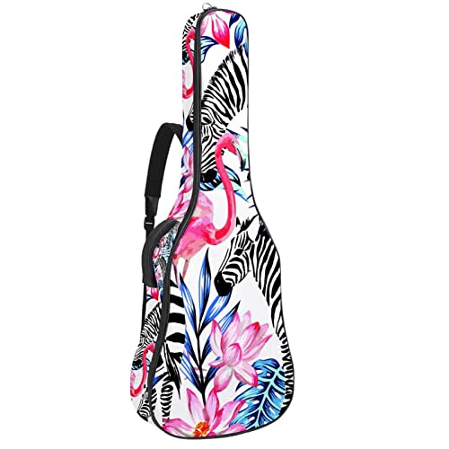 Sac à dos guitare acoustique imperméable protégeant des chocs et de l'eau avec organiseur