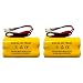 4.8v 650mAh 800mAh D-AA650BX4 BYD D-AA650BX4 DAYBRIGHT NIC1117 All Fit E1021R EJW-NICAD NIC0991 Exit Sign Emergency Light Battery