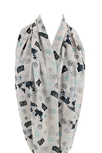 Etwoa's Travel Infinity Circle Loop Scarf2
