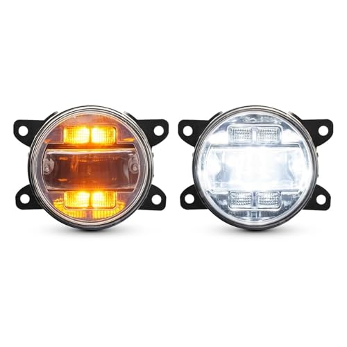 Feux phares LED antibrouillard à haute luminosité pour pare-chocs Fiat Panda 312