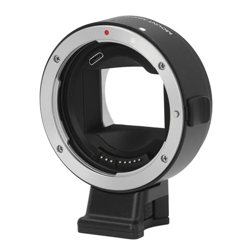 Adaptador EF a NEX que elimina la pérdida de datos EXIF con aluminio premium para fotógrafos