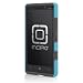 Incipio DualPro Case for Nokia Lumia Icon - Retail Packaging - Cyan/Gray