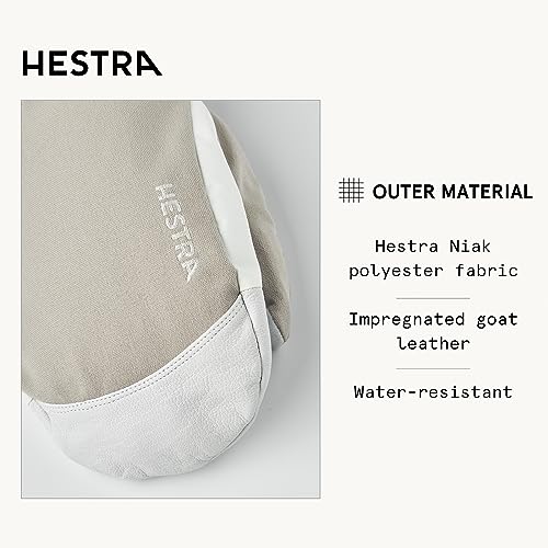 Hestra Unisex Powder Gauntlet Mitt, Windproof, Leather Everyday Winter Wear, Alpine Skiing Mitten for Men & Women3