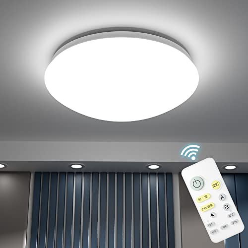 C-J-W LEDシーリングライト 8畳 30W リモコン付 無段階連続調光調色 昼光色 電球色 3800LM 豆球常夜灯モード メモリ機能 15分/30分/60分スリープタイマー 天井照明器具 和 適格請求書の発行対象 和室 洋室 部屋 玄関 寝室 洗面