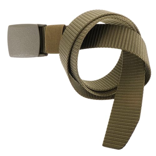 BESPORTBLE 5pcs Outdoor Utility Work Belt Breathable Waist Belt for Mountaineering Camping and Training Canvas Buckle4
