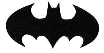 batman logo embroidery design