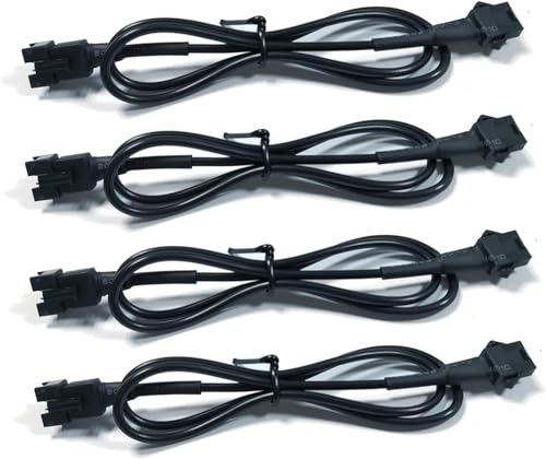 Cable de extensión RGB para luces de roca y cable impermeable de 4 pines 5
