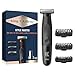 King C. Gillette Style Master, REGOLABARBA Uomo Senza Fili Per REGOLARE, RIFINIRE e RADERE La Barba Incolta Con Lama 4D E 3 Pettini Da 1, 3, 5 mm, IDEA REGALO UOMO immagine