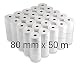 Thermorollen Quorion 50 x Bonrollen 80 mm x 50 m BPA-frei